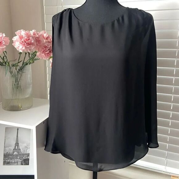 Alice and Olivia by Stacey Bendet Air 100% Silk Flowy Tank Blouse, Size M, NWT - Picture 1 of 9